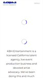 Mobile Screenshot of kbhentertainment.com